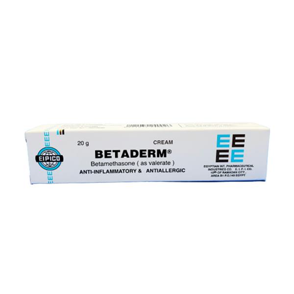 BETADERM 0.1% BETAMETHASONE 20G CREAM (EIPICO IMP)