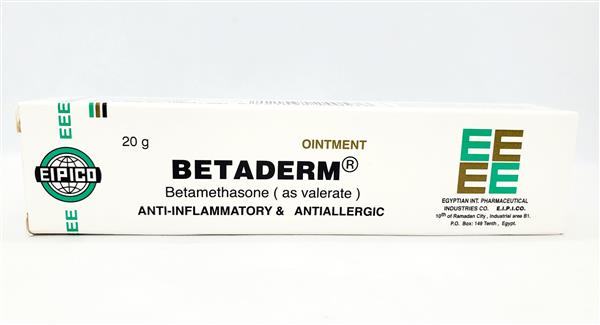 BETADERM 0.1% BETAMETHASONE 20GM OINTMENT (EIPICO IMP)