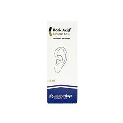 BORIC ACID 15ML EAR DROPS (MANS)