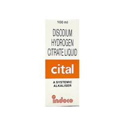 CITAL 1.37G/5ML DISODIUM HYDROGEN CITATE 100ML LIQUID