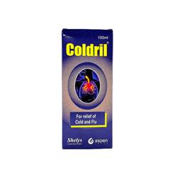 COLDRIL 120/1/10MG 100ML COUGH SYRUP