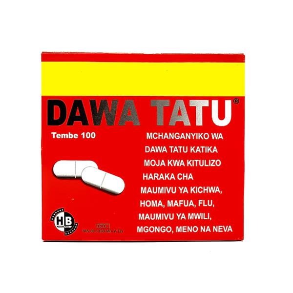 DAWA TATU 200/400/50MG 100'S TABS