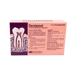 DENTAMOL PARACETAMOL 20'S TABS