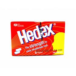 HEDEX 650MG 100'S TABS (GSK)