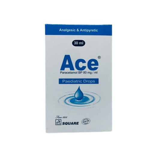 ACE 80 MG/ML PARACETAMOL PAEDIATRIC DROPS 30ML