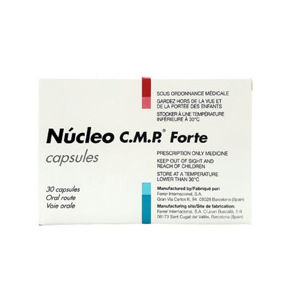 NUCLEO CMP FORTE URIDINE MONOPHOSPHATE/CYTIDINE MONOPHOSPHATE 30'S CAPS