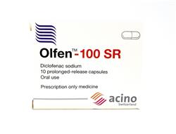 OLFEN SR 100MG DICLOFENAC 10'S CAPS