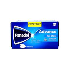 PANADOL ADVANCE 500MG PARACETAMOL 100'S TABS