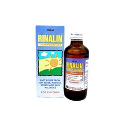 RINALIN CHLORPHENERAMINE 100ML SYRUP