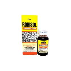 ROHISOL LEVAMISOLE 15ML SYRUP