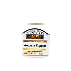 WOMEN'S SUPPORT VITAMINS/MINERALS 60'S TABS (21ST CENTURY)